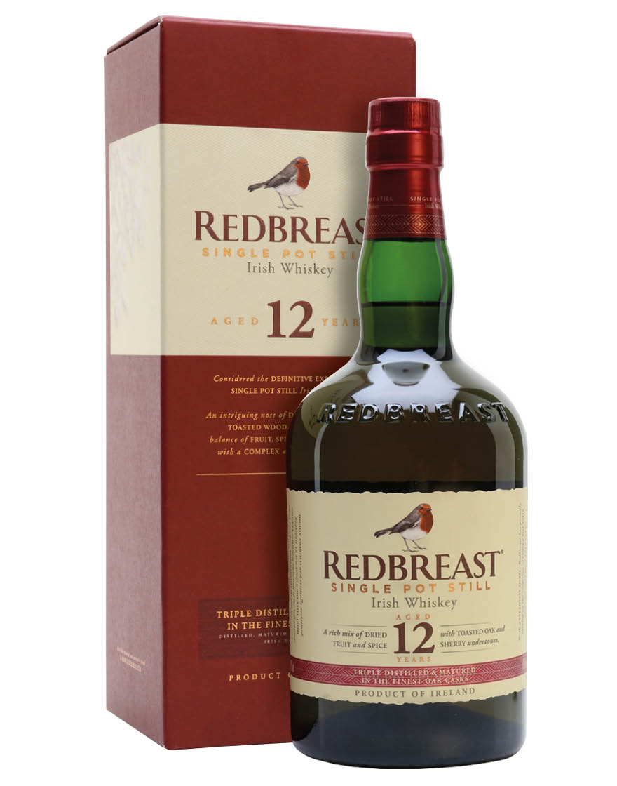 Whiskey Redbreast 12 ans Single Pot Still 70cl 40' - Irlande - Le Comptoir  Irlandais