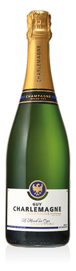 Champagne Brut Blanc de Blancs Grand Cru AOC Réserve Guy Charlemagne