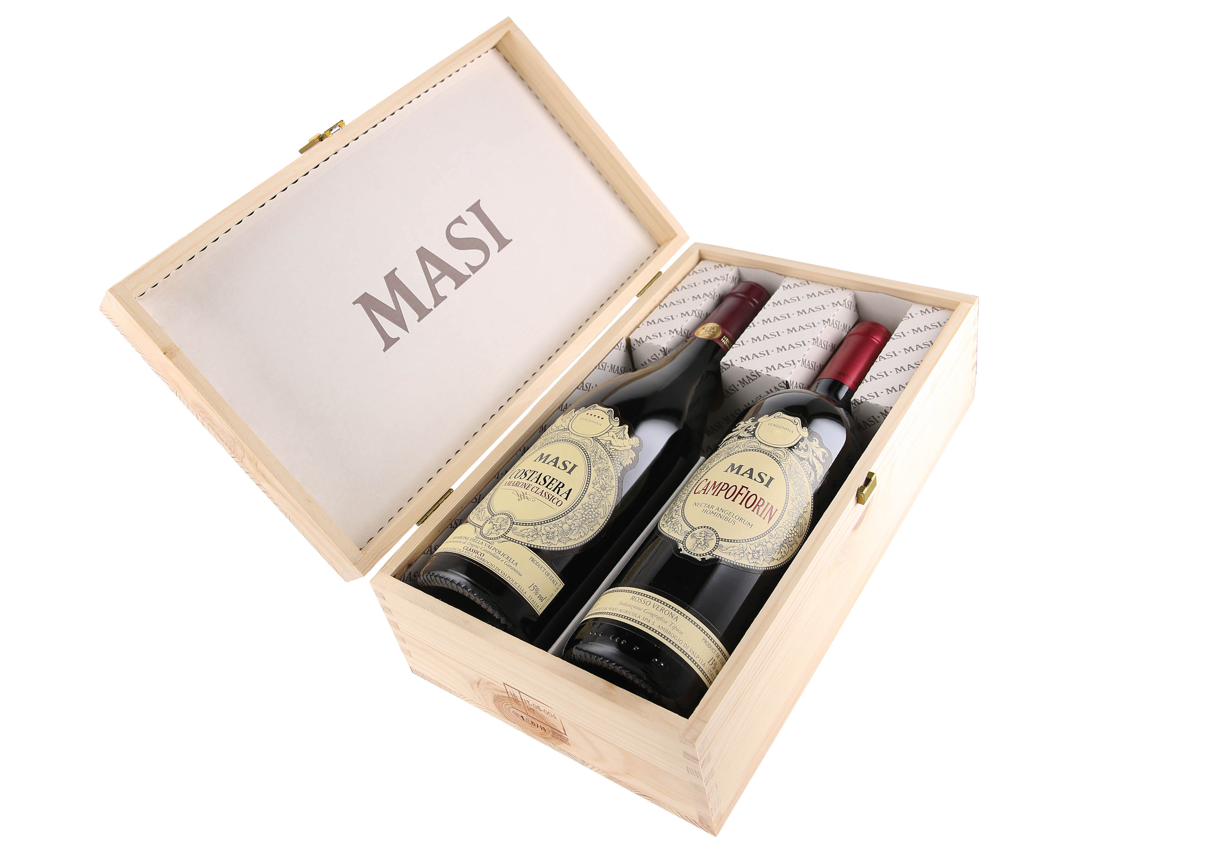Cassetta Masi con Amarone Costasera e Veronese Campofiorin