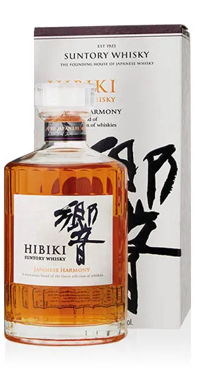 Japanese Harmony Whisky Hibiki Suntory