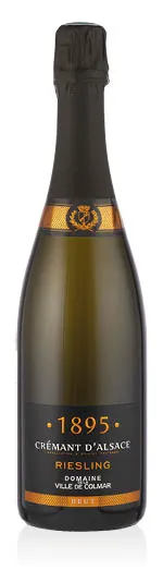 Crémant d'Alsace Brut AOP Riesling Signature de Colmar Domaine de la Ville de Colmar