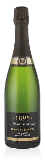 Crémant d'Alsace Brut Blanc de Blancs AOP Signature de Colmar Domaine de la Ville de Colmar