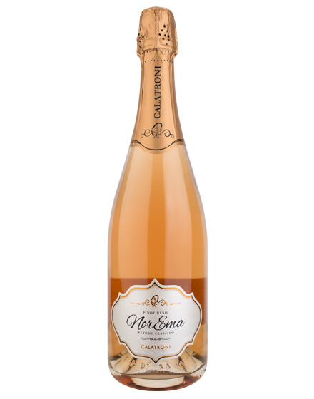 Oltrepò Pavese Metodo Classico Pinot Nero Dosaggio Zero Rosé DOCG NorEma 2017 Calatroni