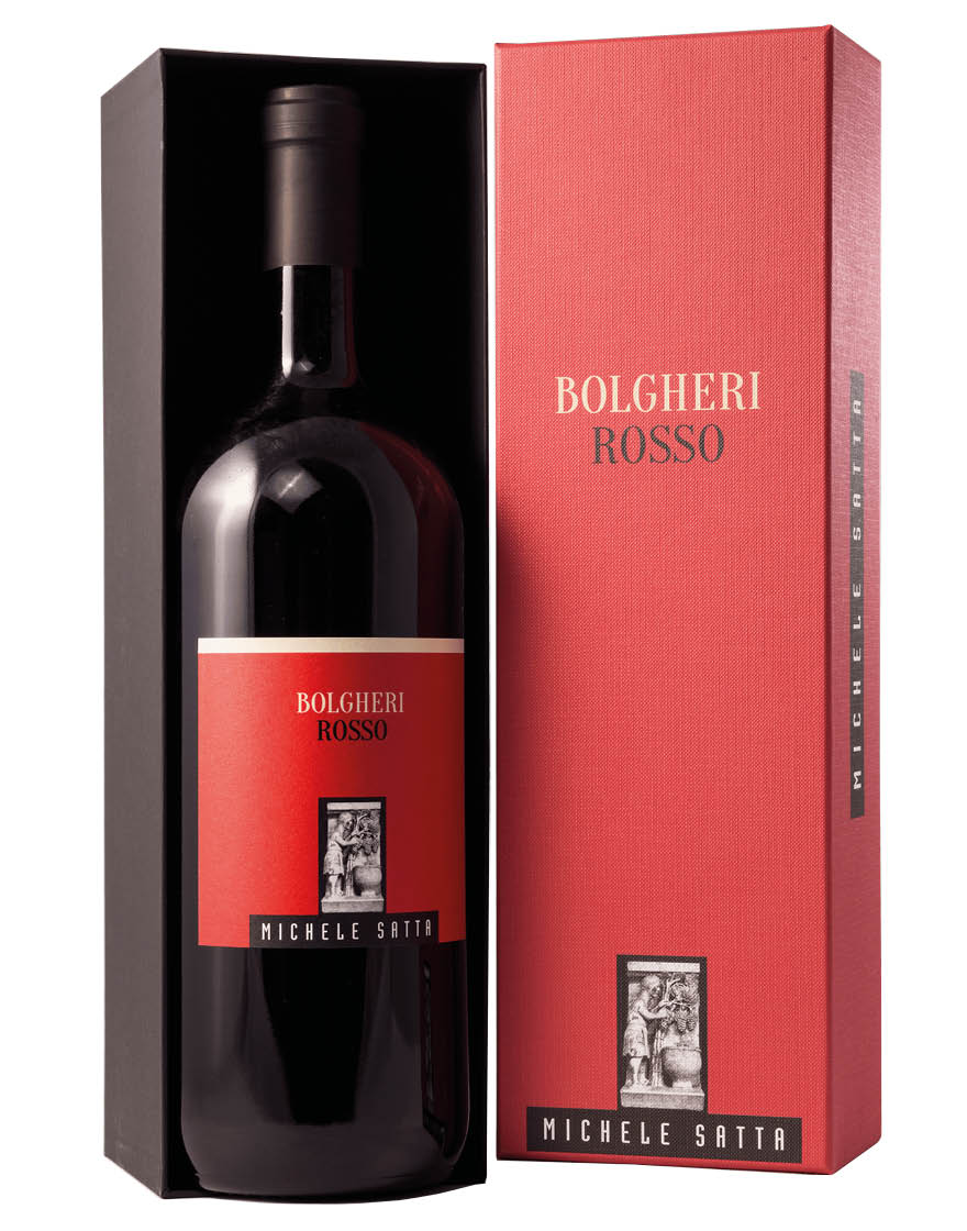 Bolgheri Rosso DOC Michele Satta 2018 Magnum 1 5 Gift box