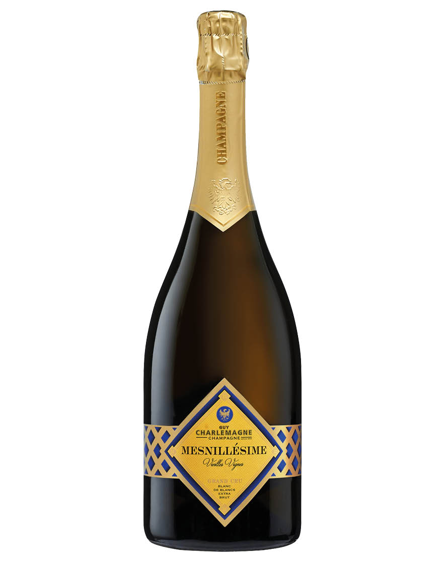 Champagne Extra Brut Blanc de Blancs Grand Cru AOC Mesnillésime 2014 Guy Charlemagne