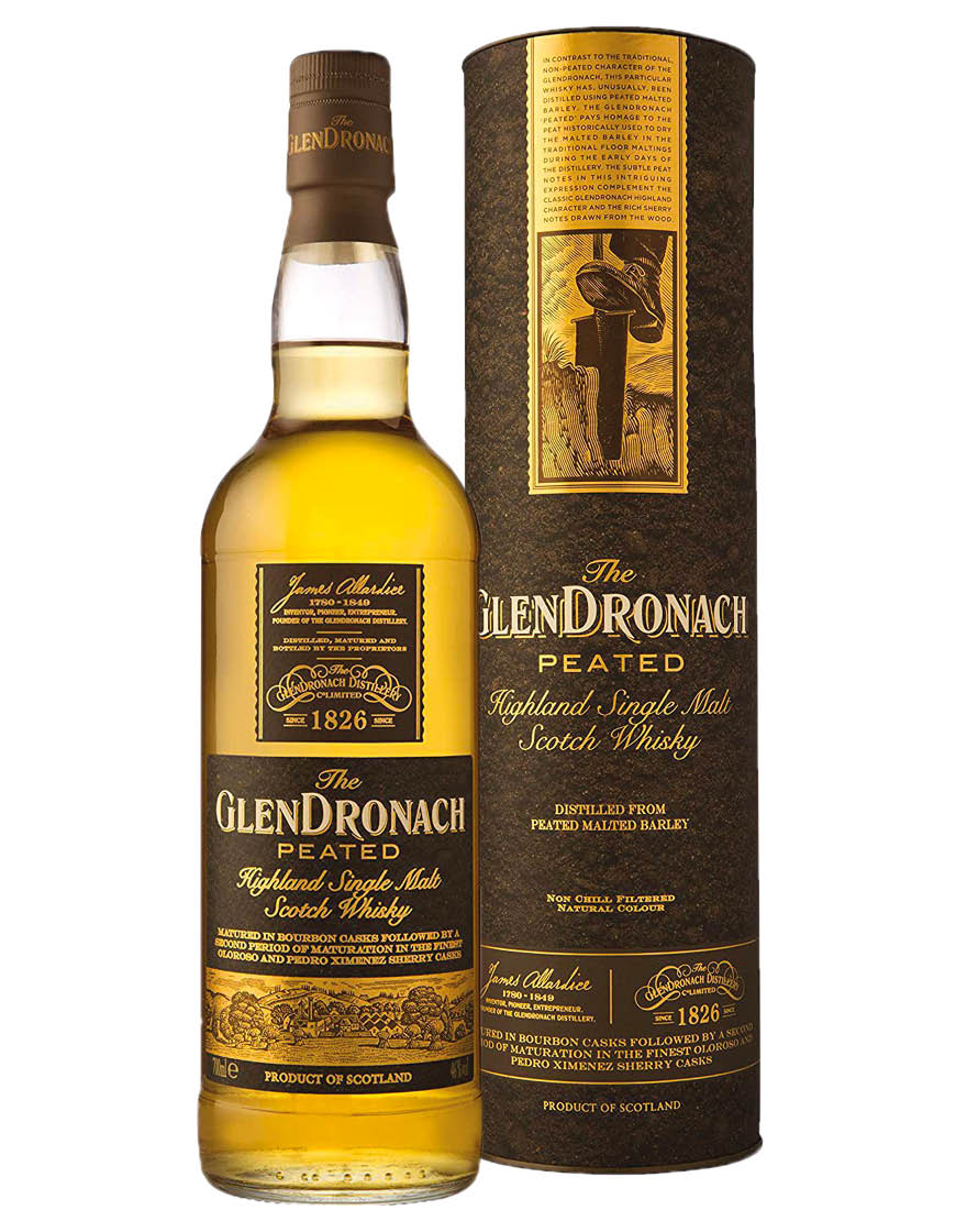 Highland Single Malt Scotch Whisky Peated GlenDronach