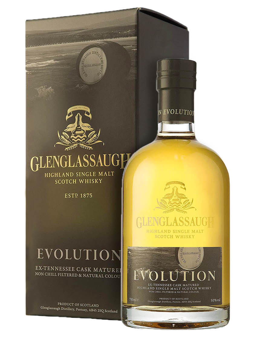 Highland Single Malt Scotch Whisky Evolution Ex-Tennessee Cask Matured Glenglassaugh