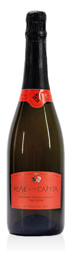 Vino Spumante di Qualità Metodo Classico Brut Rosé della Capita La Vigna sul Mare