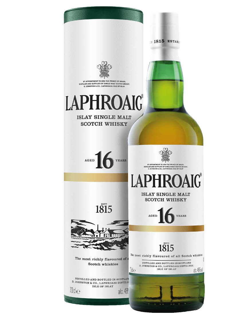 Islay Single Malt Scotch Whisky Aged 16 Years Laphroaig