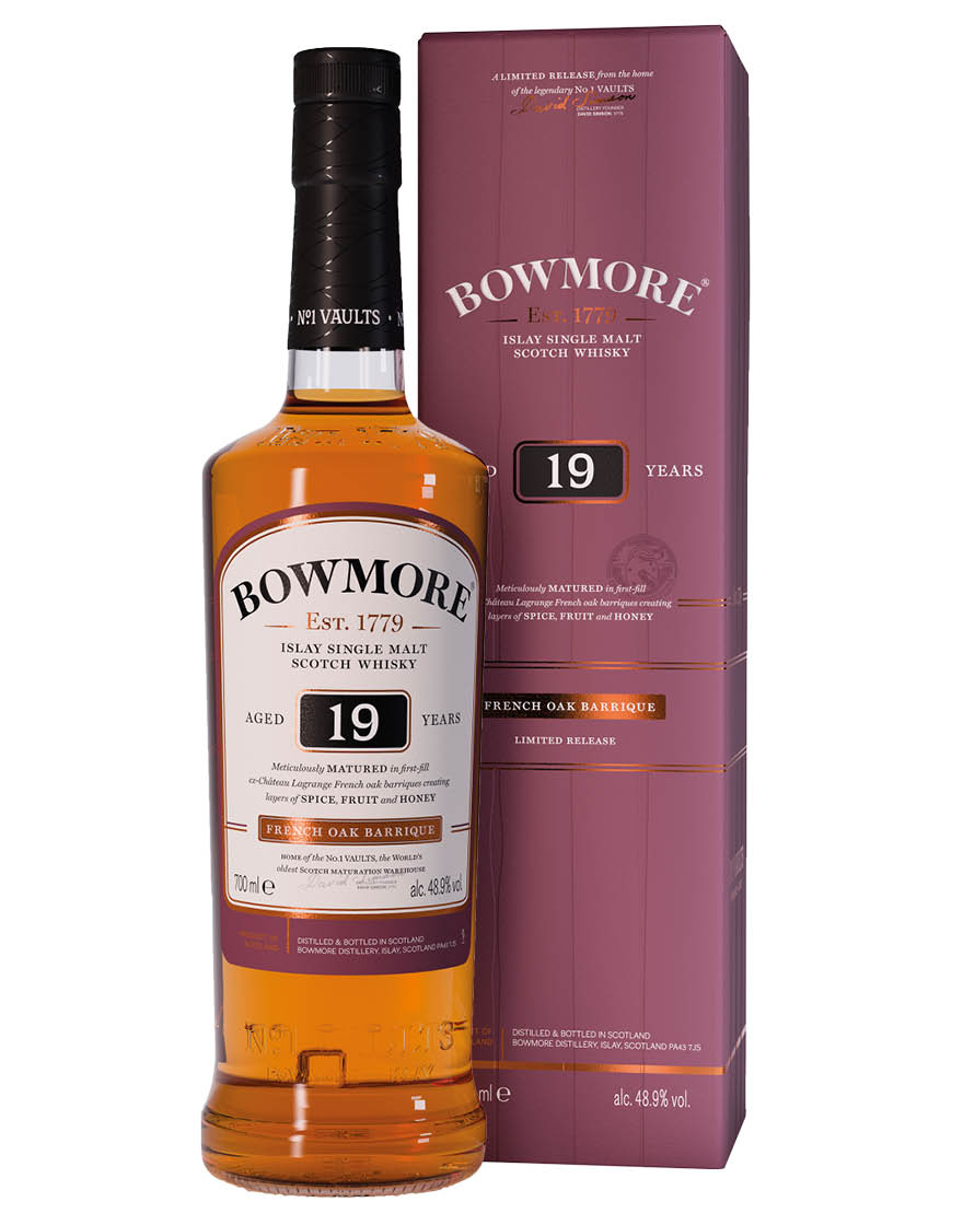Islay Single Malt Scotch Whisky 19 Years Bowmore