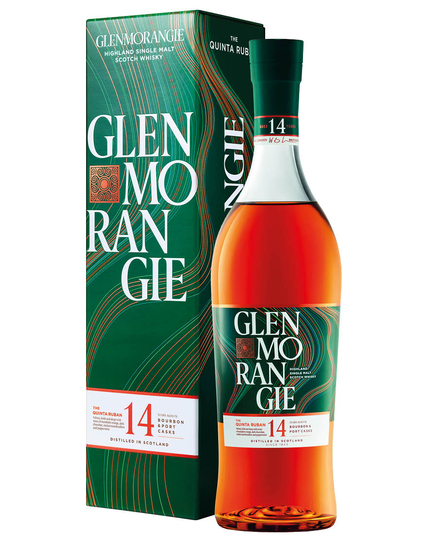 Highland Single Malt Scotch Whisky Aged 14 Years Porto Cask The Quinta Ruban Glenmorangie