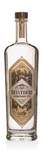 Boîte cadeau de vodka Belvedere Heritage 176