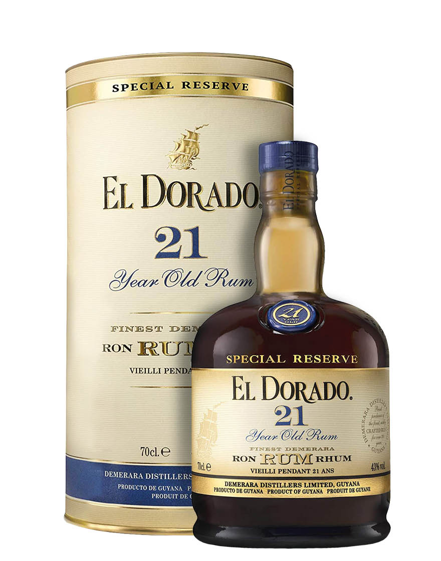 21 Year Old Special Reserve Demerara Rum El Dorado