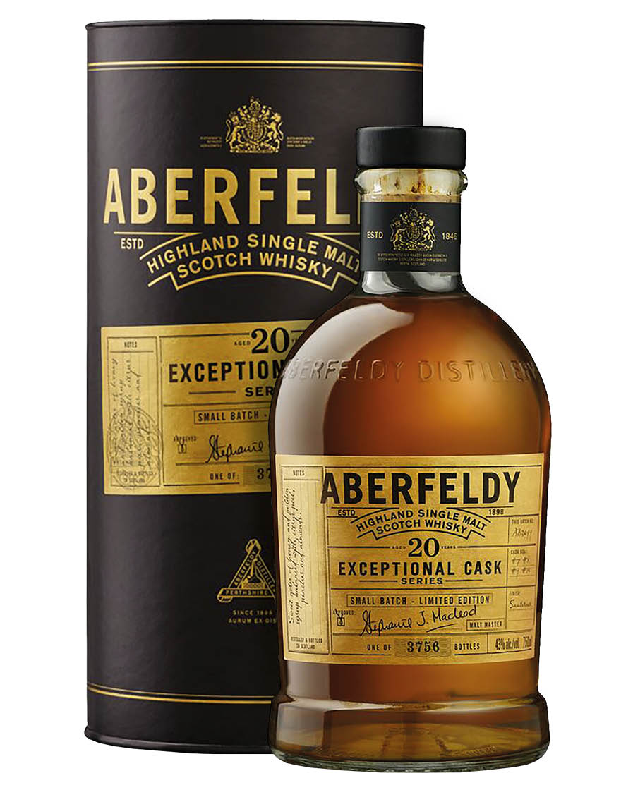 Highland Single Malt Scotch Whisky Aged 20 Years Small Batch Limited Edition Aberfeldy