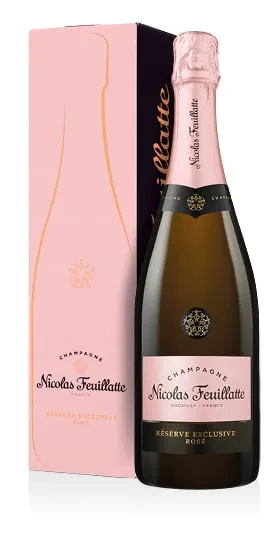 Champagne Brut Rosé AOC Réserve Exclusive Nicolas Feuillatte