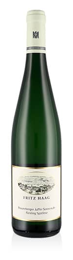 Mosel QbA Brauneberger Juffer Sonnenuhr Riesling Spätlese 2018