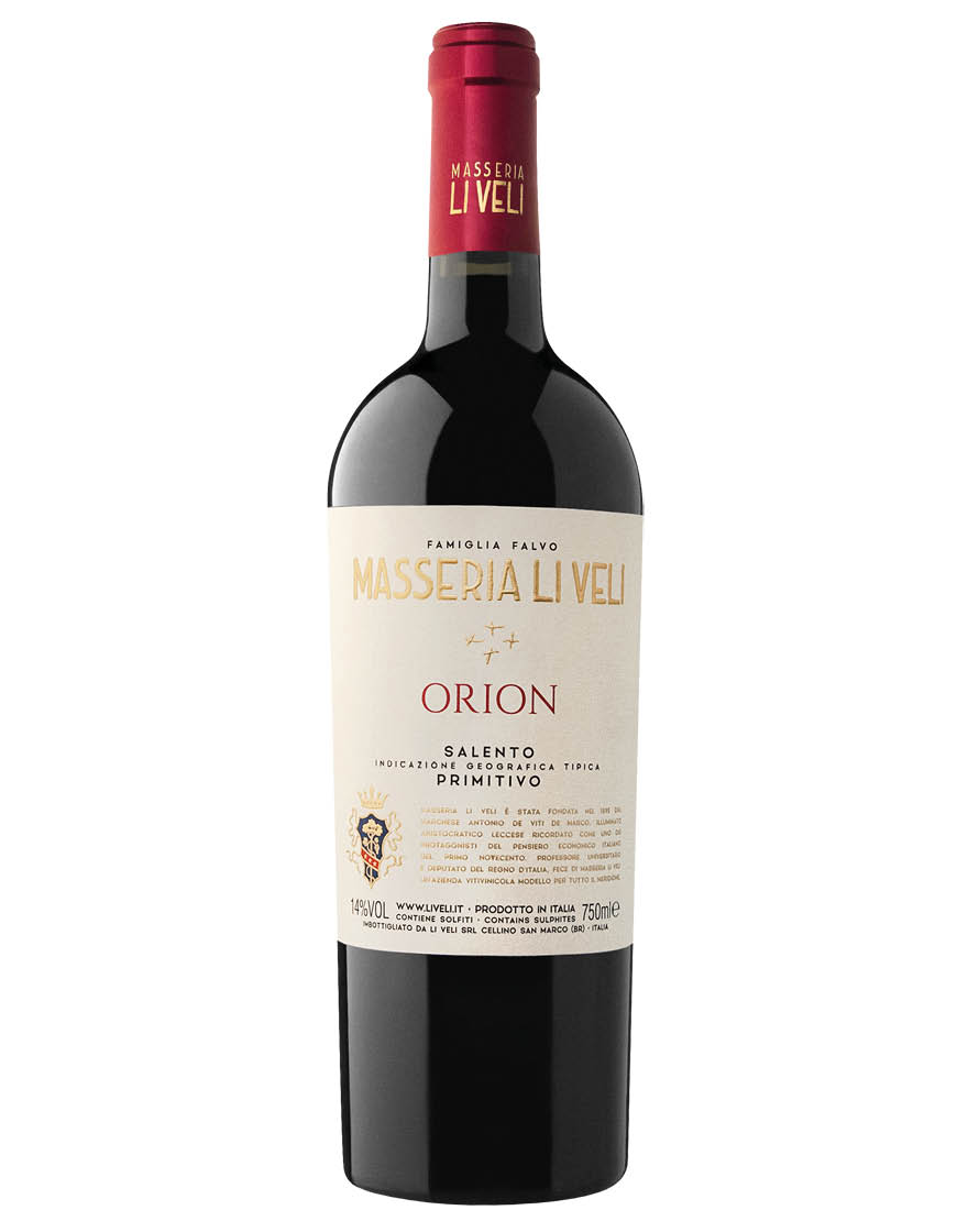 Salento Primitivo IGT Orion 2019 Masseria Li Veli