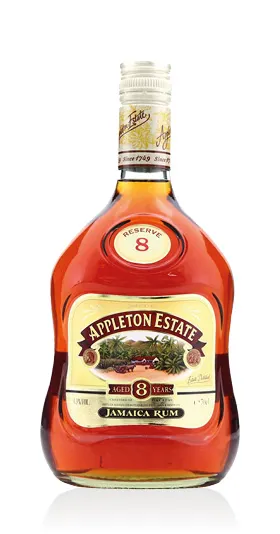 Jamaica Rum Aged 8 Years Reserve Appleton
