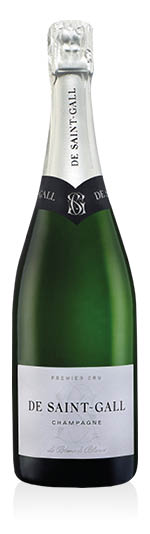 Champagne Brut Blanc de Blancs Premier Cru AOC De Saint-Gall