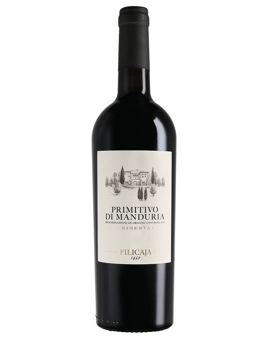 Primitivo di Manduria Riserva DOC Collezione del Conte 2017 Villa da Filicaja