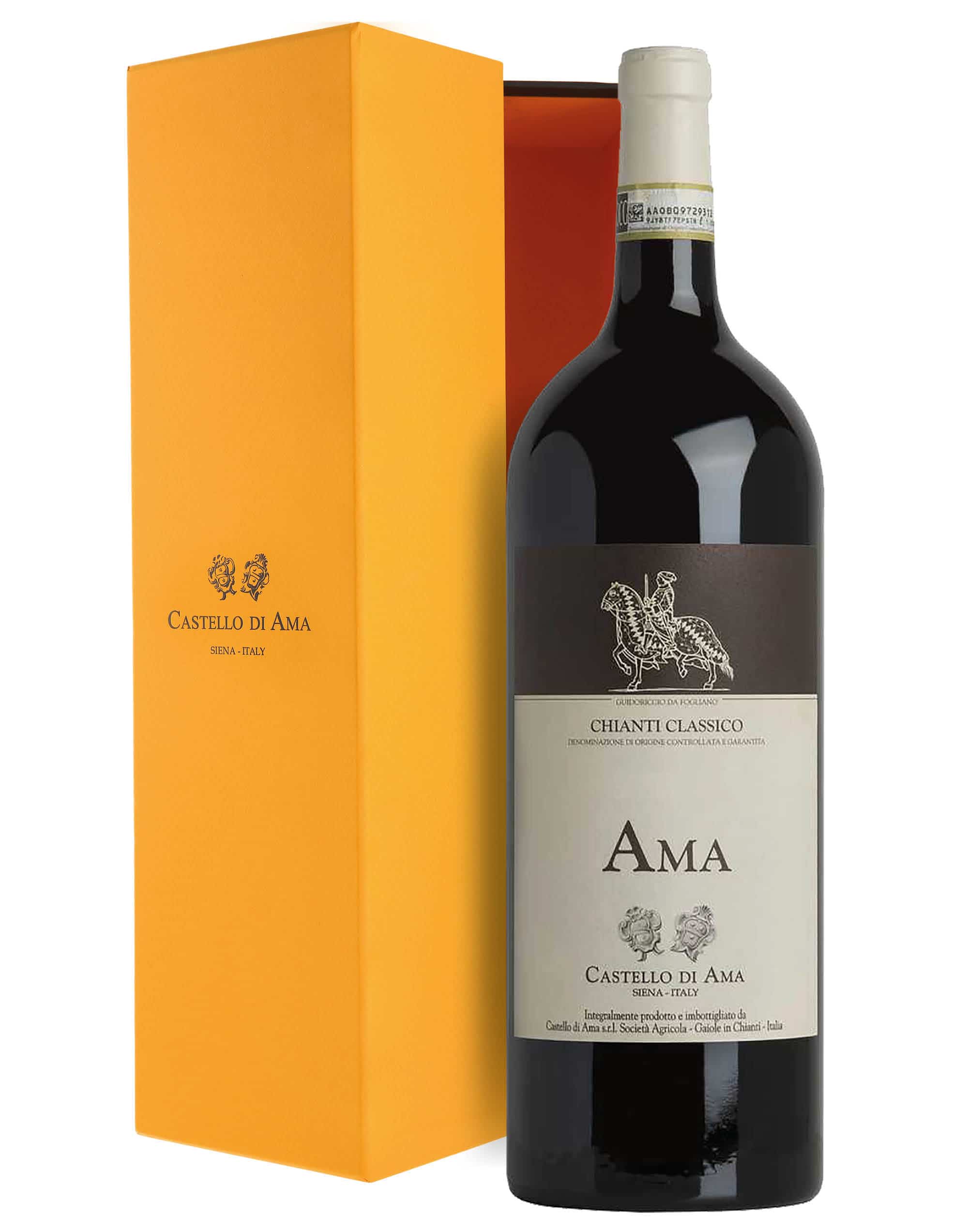 Chianti Classico DOCG Ama Castello Di Ama 2018 Magnum 1 5 Gift Box