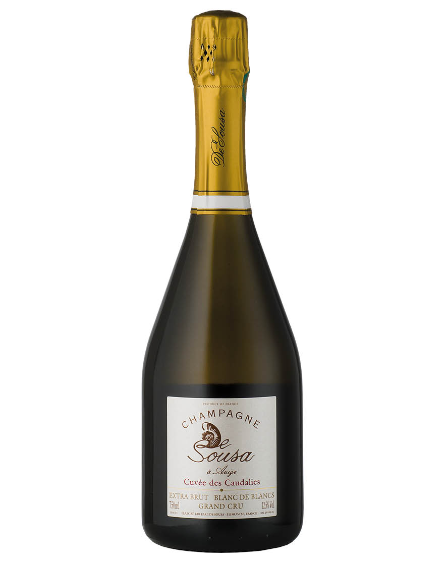 Champagne Extra Brut Blanc de Blancs Grand Cru AOC Cuvée des Caudalies De Sousa