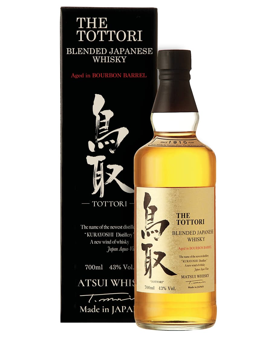 Blended Japanese Whisky Bourbon Barrel The Tottori Matsui