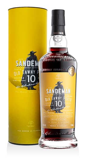 Porto Tawny 10 Years Old Sandeman 0,75 ℓ, vino fortificato