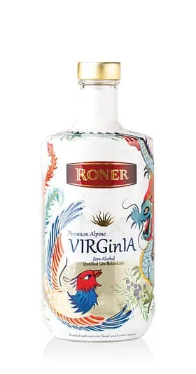 Zero Alcohol Distilled Gin-Botanicals VIRGinIA Roner