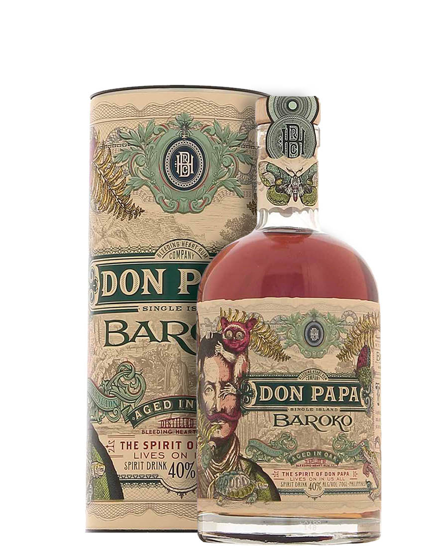 Don Papa Baroko Rum - Philippines RumX - RX605