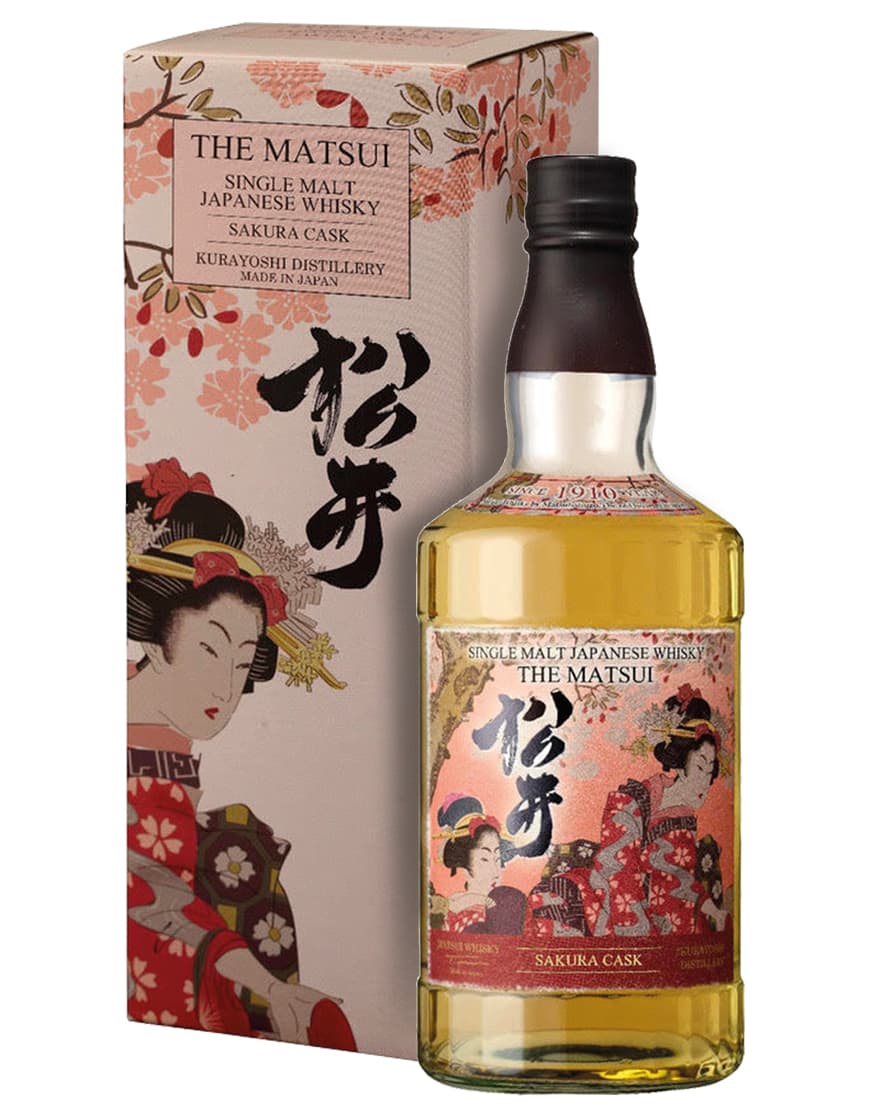 Single Malt Japanese Whisky The Sakura Cask Matsui