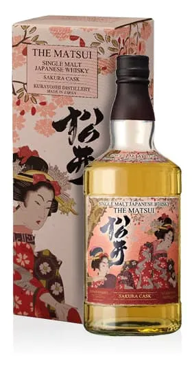 Single Malt Japanese Whisky Sakura Cask Matsui
