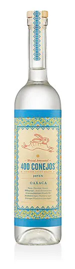 Mezcal Artesanal DOP Espadín Joven Oaxaca 400 Conejos