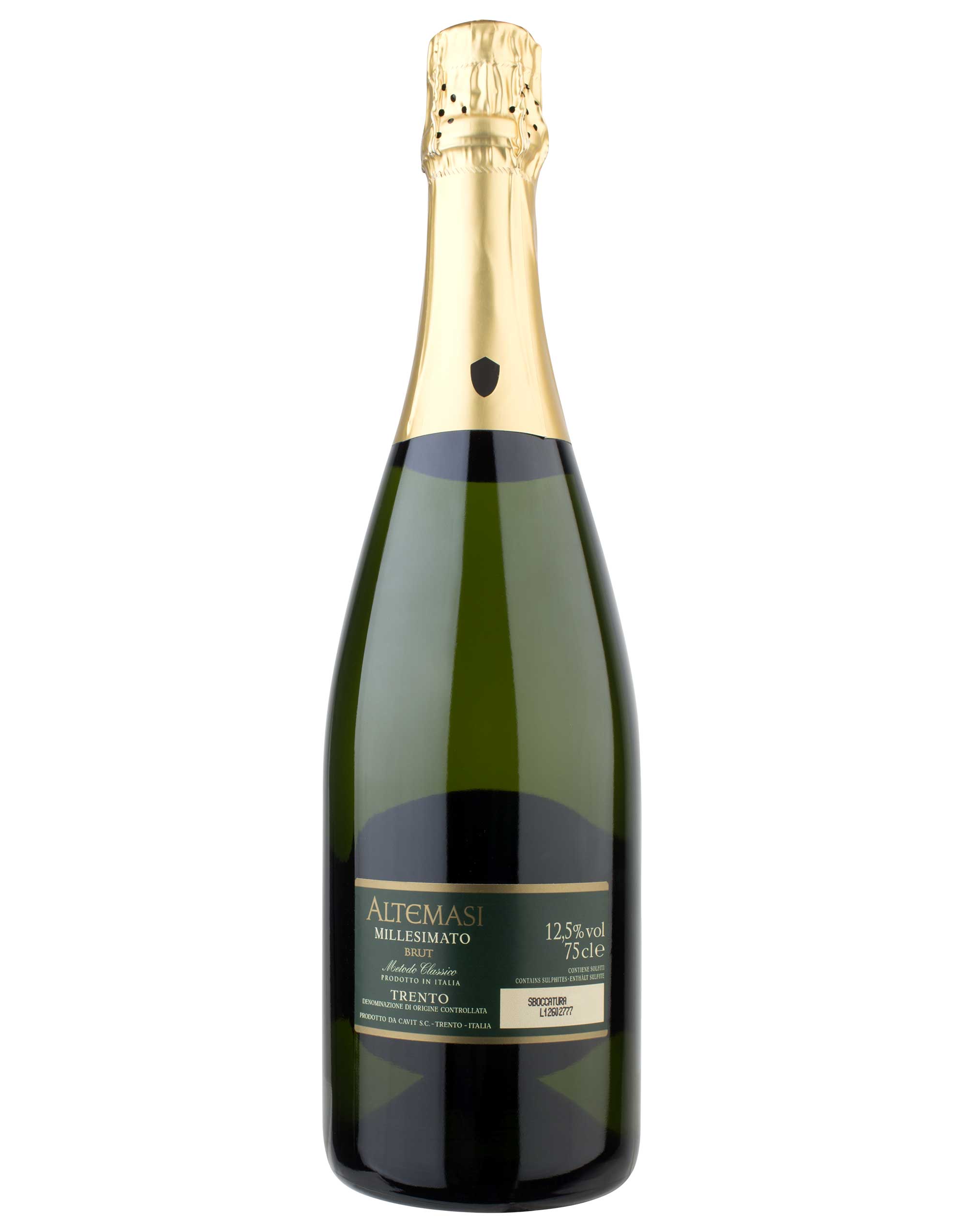 Trento Brut Millesimato DOC Altemasi 2018 0,75 ℓ