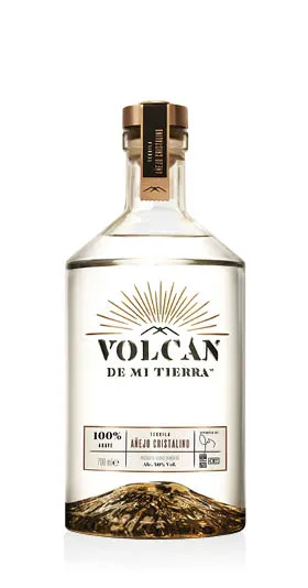 Tequila DO Añejo Cristalino Volcán de mi Tierra
