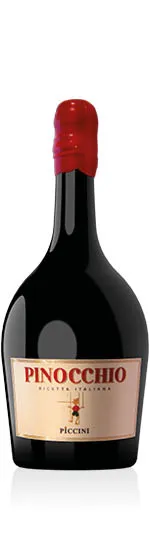 Pinocchio Vino Rosso d'Italia Piccini 1882