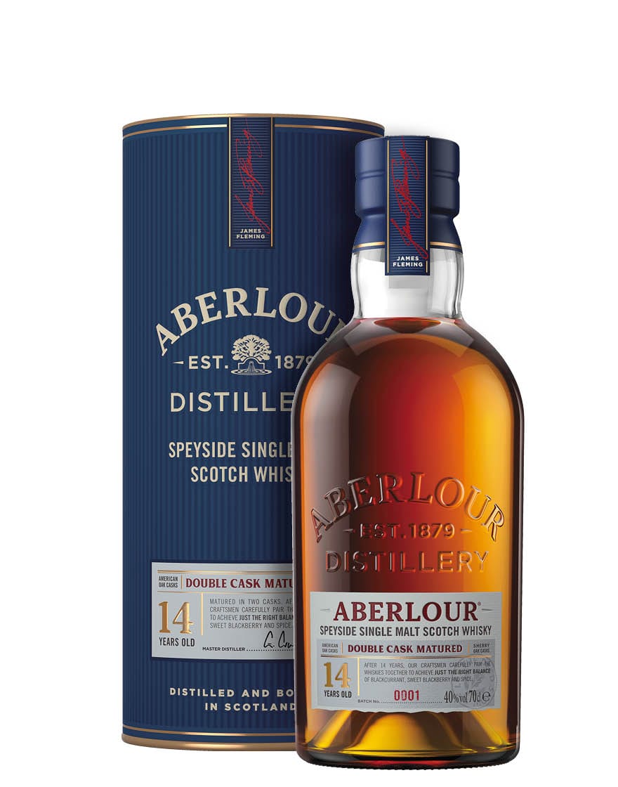 Speyside Single Malt Scotch Whisky Double Cask Matured 14 Years Old Aberlour