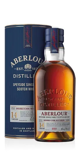 Speyside Single Malt Scotch Whisky Double Cask Matured 14 Years Old Aberlour