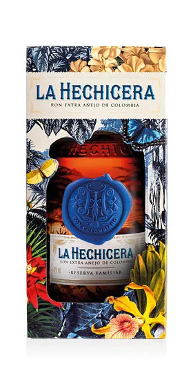 Ron Extra Añejo Reserva Familiar de Colombia Solera 21 La Hechicera
