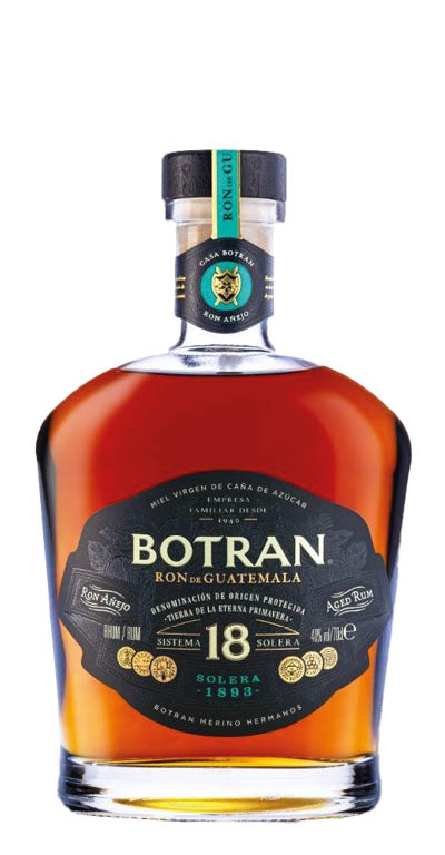 Ron de Guatemala DOP Añejo 18 Años Solera 1893 Botran