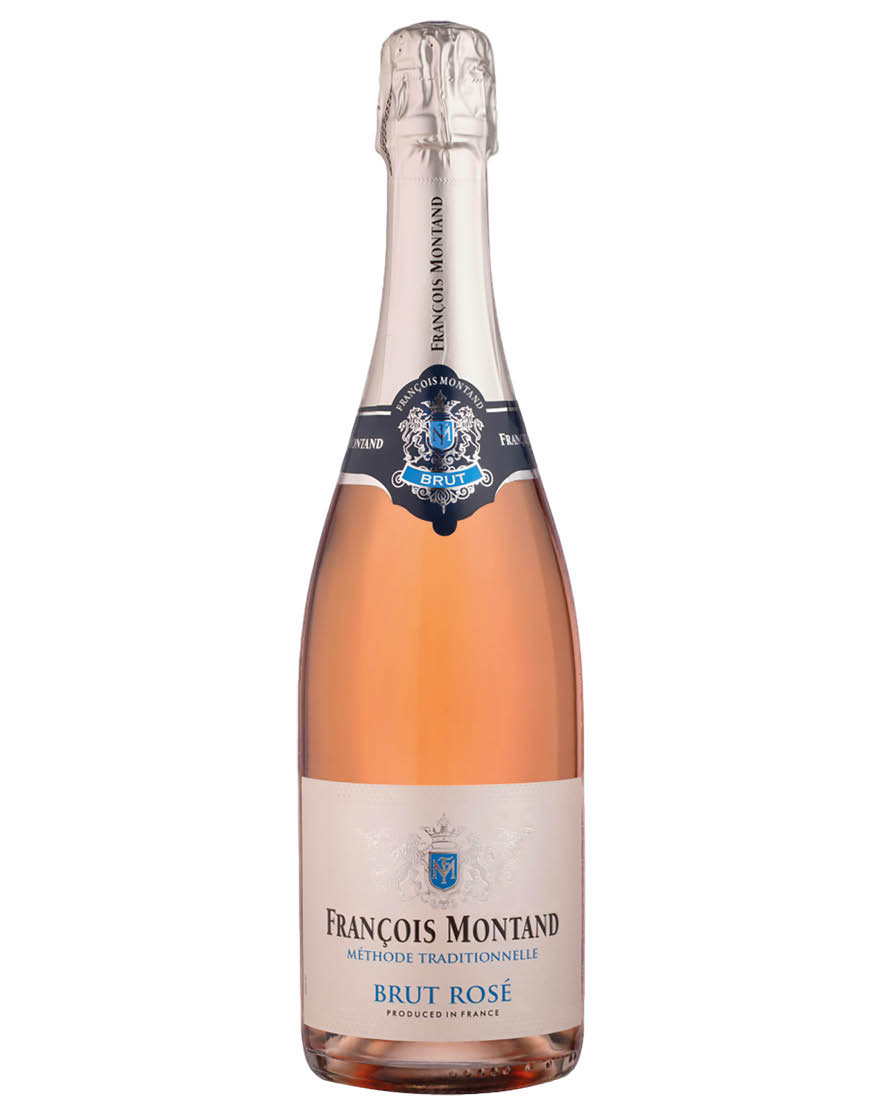 Vin Mousseux de Qualité Methode Traditionnelle Brut Rosé François Montand