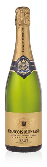 Vin Mousseux de Qualité Méthode Traditionnelle Brut François Montand