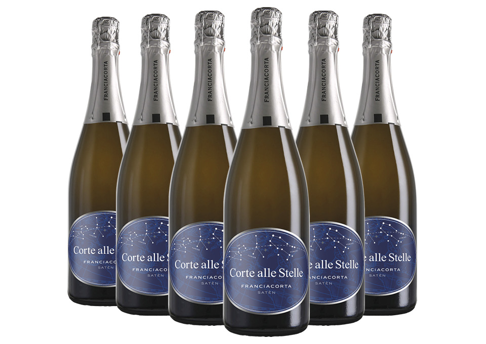 Franciacorta Brut DOCG Corte alle Stelle 6 bottiglie da 0,75 ℓ