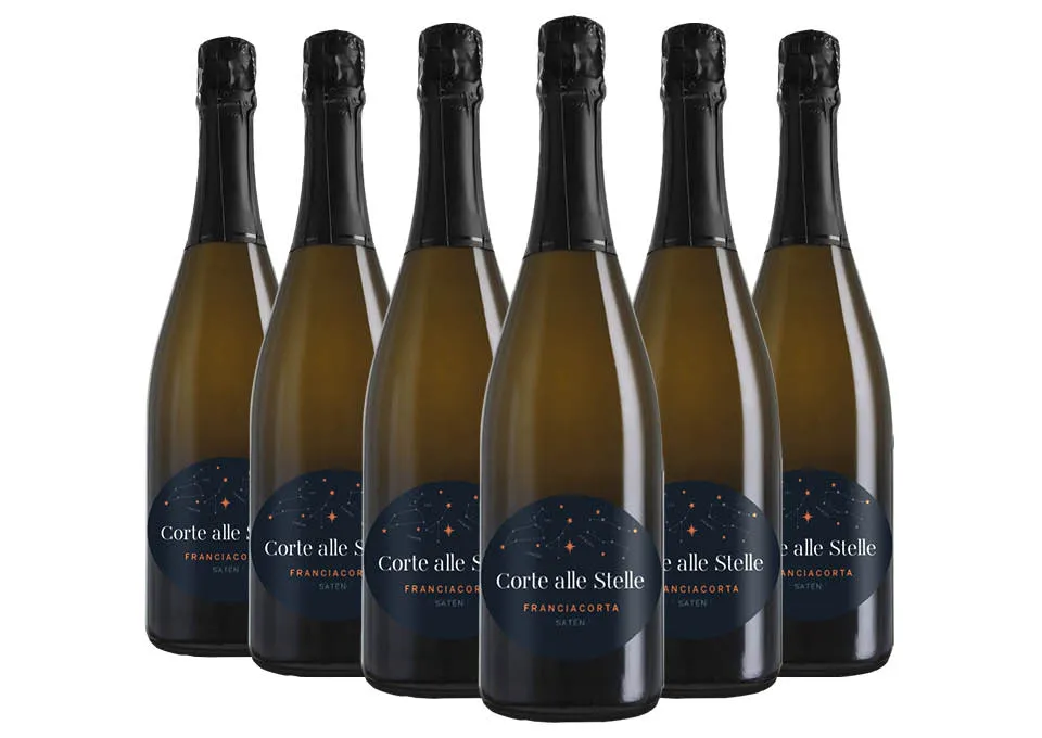 Franciacorta DOCG Brut Satèn Corte alle Stelle