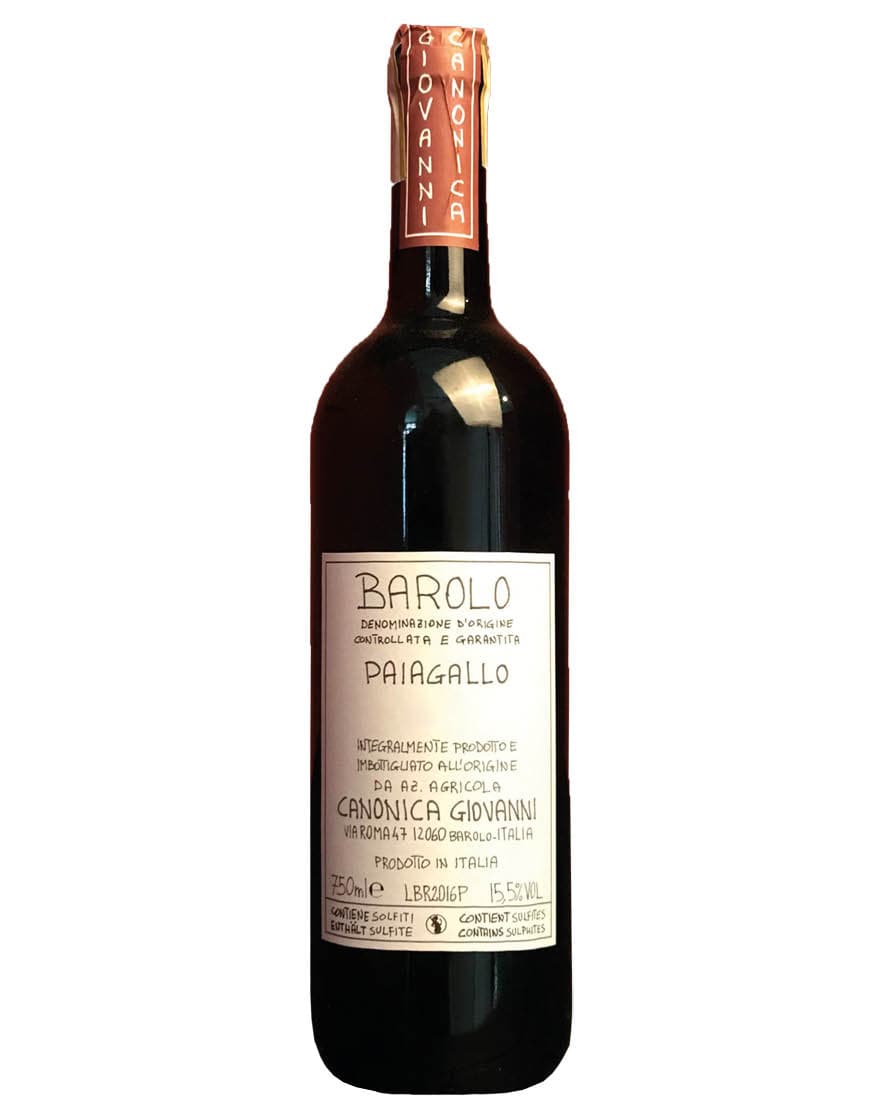 Barolo Paiagallo DOCG 2018 Giovanni Canonica