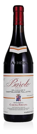 Barolo del Comune di Castiglione Falletto DOCG 2017 Cascina Fontana