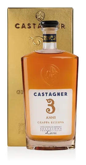 Grappa Riserva 3 Anni Fuoriclasse Leon Castagner