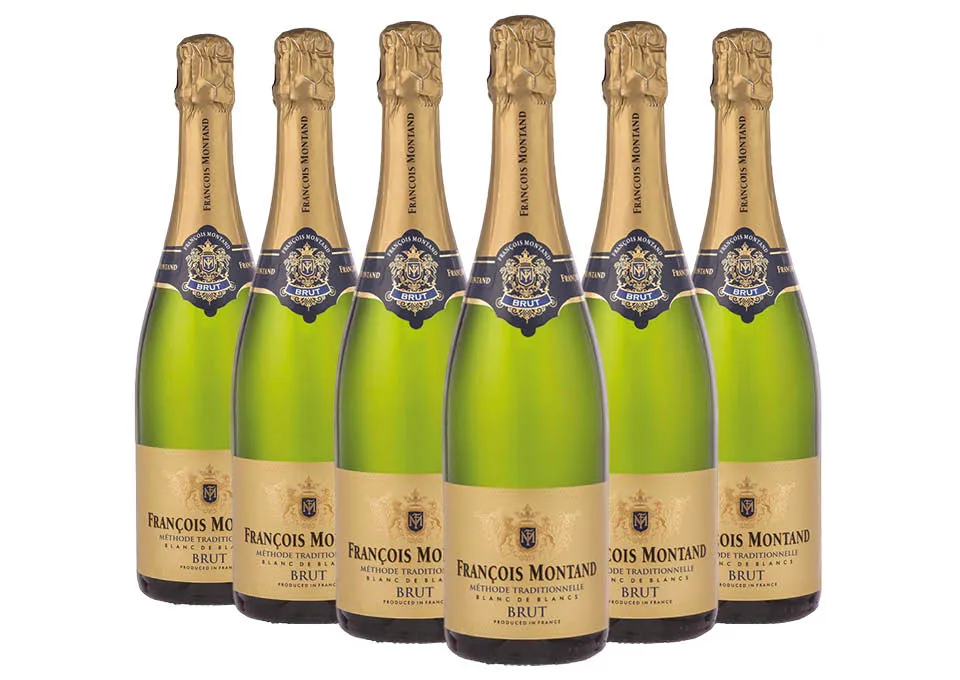 Vin Mousseux de Qualité Méthode Traditionnelle Brut François Montand