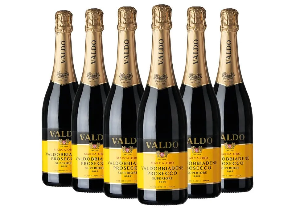 Valdobbiadene Prosecco Superiore DOCG Extra Dry Marca Oro Valdo