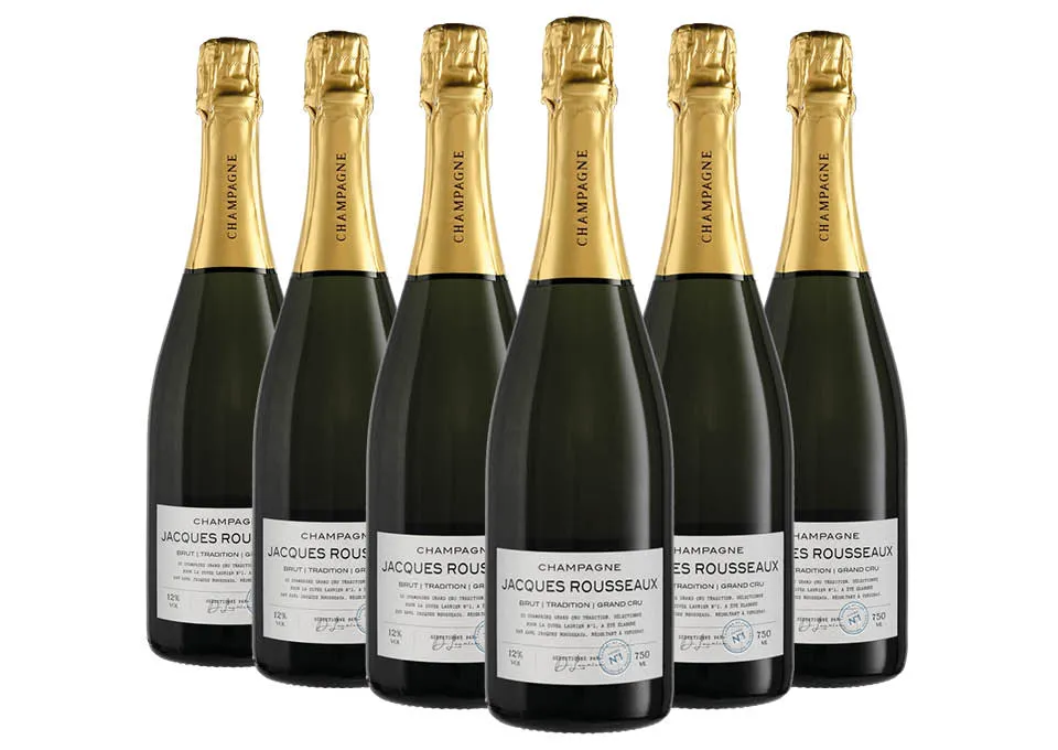 Champagne AOC Grand Cru Brut Cuvée 1 Tradition Jacques Rousseaux Laurier